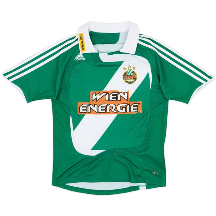 2007-09 Rapid Vienna Home Shirt Thonhofer #6 - 4/10 - (L.Boys)