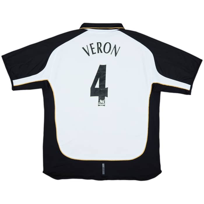 2001-02 Manchester United Centenary Away/Third Shirt Veron #4 - 7/10 - (XXL)