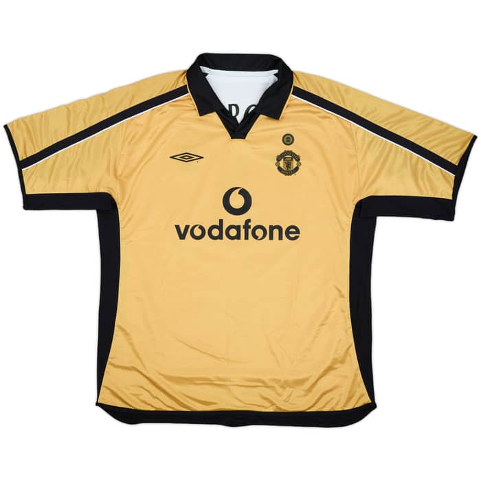 2001-02 Manchester United Centenary Away/Third Shirt Veron #4 - 7/10 - (XXL)