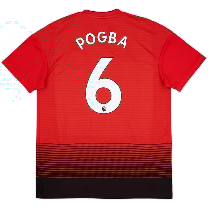 2018-19 Manchester United Home Shirt Pogba #6 (L)