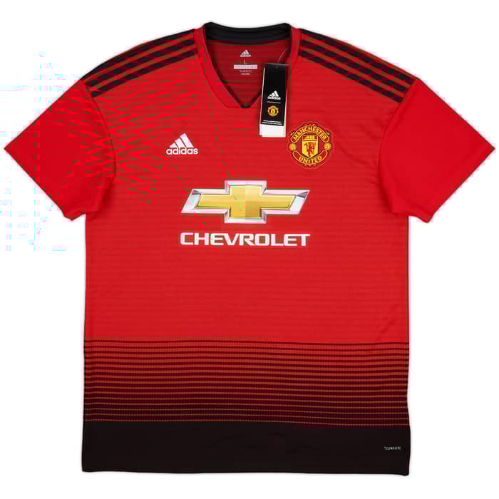 2018-19 Manchester United Home Shirt Pogba #6 (L)