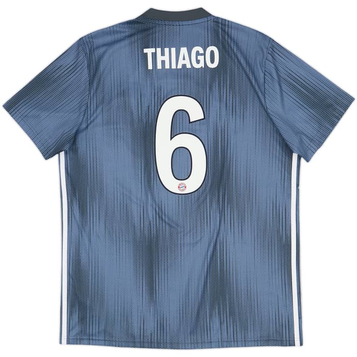 2018-19 Bayern Munich Third Shirt Thiago #6 - 8/10 - (L)