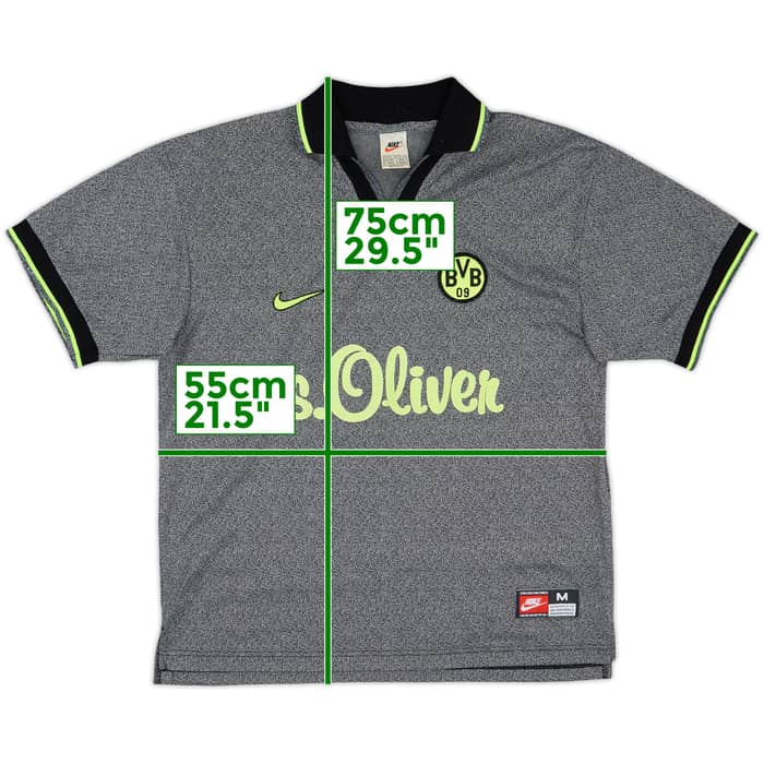 1997-98 Borussia Dortmund Away Shirt - 9/10 - (M)
