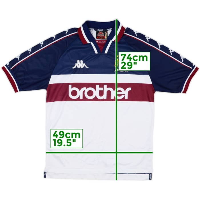 1997-98 Manchester City Away Shirt - 9/10 - (S)