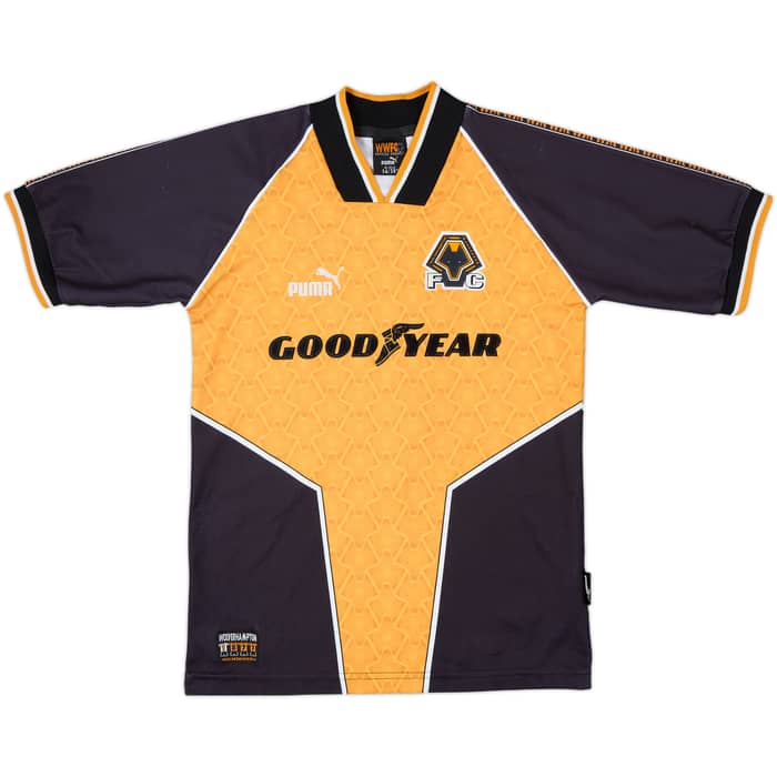 1996-98 Wolves Home Shirt Bull #9 - 9/10 - (S)