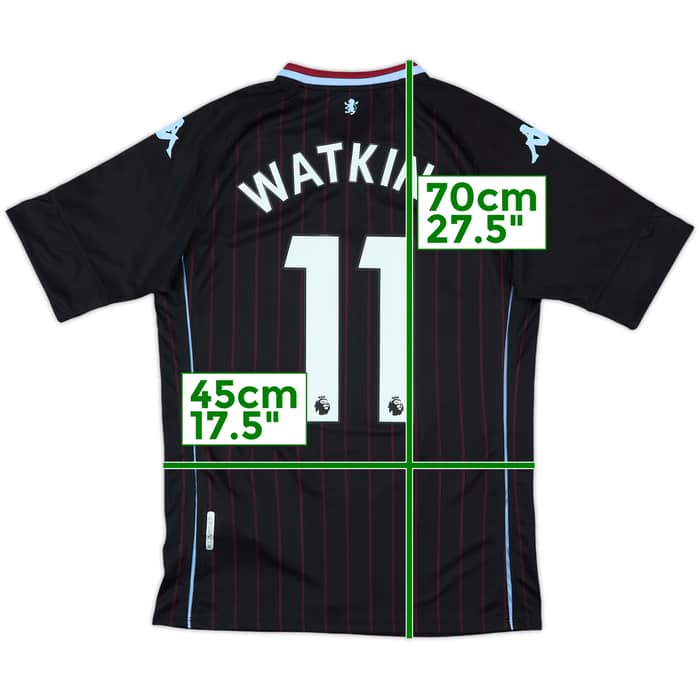 2020-21 Aston Villa Away Shirt Watkins #11 (S)