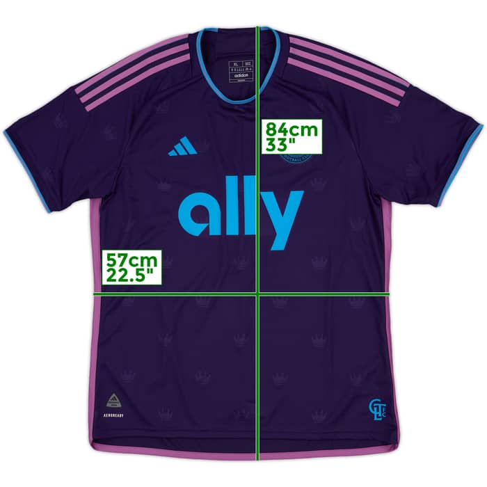 2023-24 Charlotte FC Away Shirt - 8/10 - (XL)