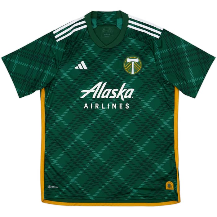 2023-24 Portland Timbers Home Shirt - 8/10 - (XL)
