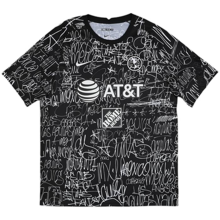 2021-22 Club America Nike Pre-Match Shirt - 8/10 - (XL)