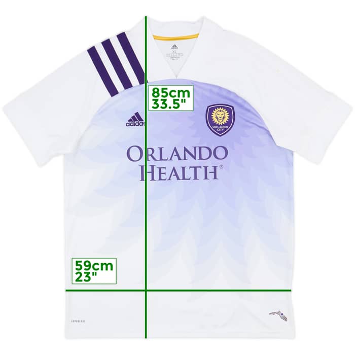 2020 Orlando City Away Shirt - 7/10 - (XL)