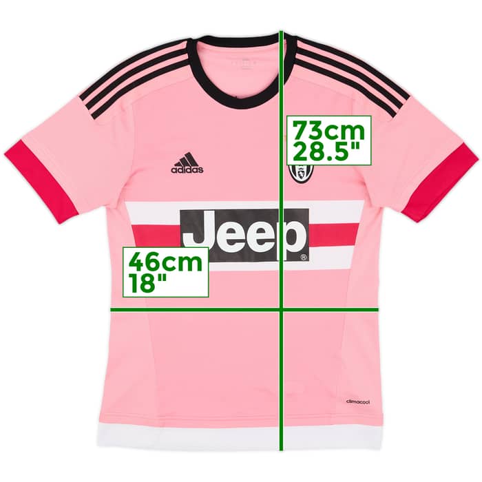 2015-16 Juventus Away Shirt - 9/10 - (S)