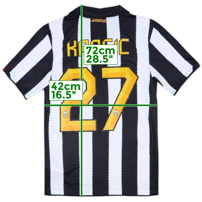 2010-11 Juventus Home Shirt Krasic #27 - 6/10 - (S)