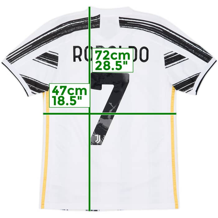 2020-21 Juventus Home Shirt Ronaldo #7 - 10/10 - (S)