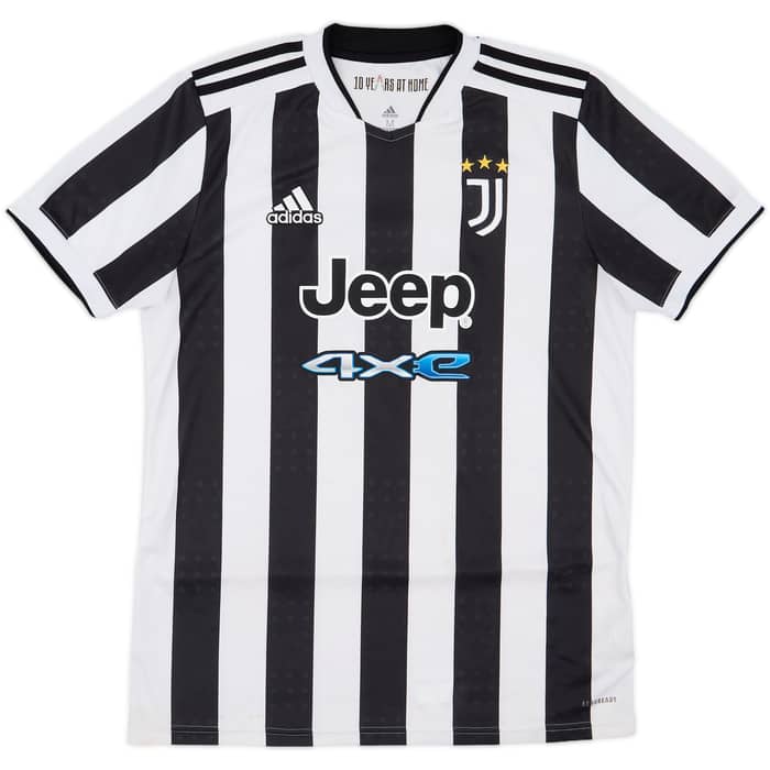 2021-22 Juventus Home Shirt Vlahovic #7 - 5/10 - (M)