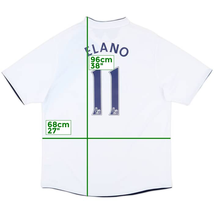 2007-08 Manchester City Third Shirt Elano #11 (XXL)