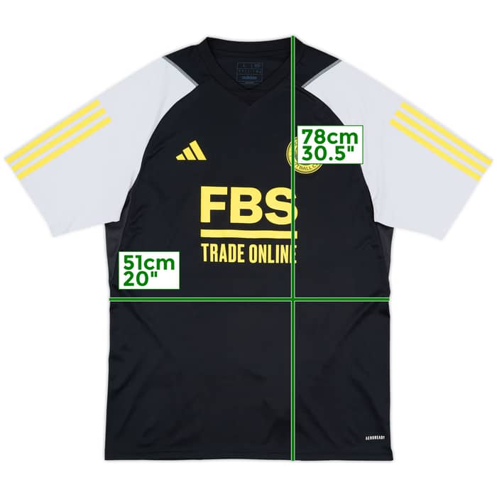 2023-24 Leicester City adidas Training Shirt - 10/10 - (L)