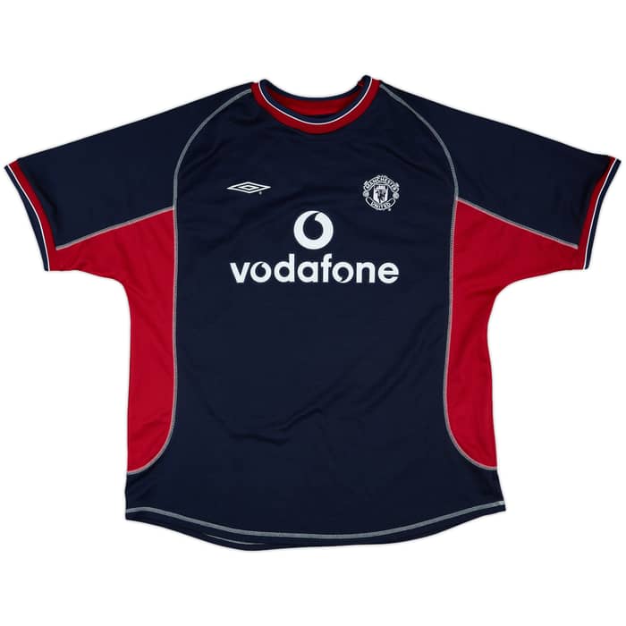 2000-01 Manchester United Third Shirt Beckham #7 - 8/10 - (XL)