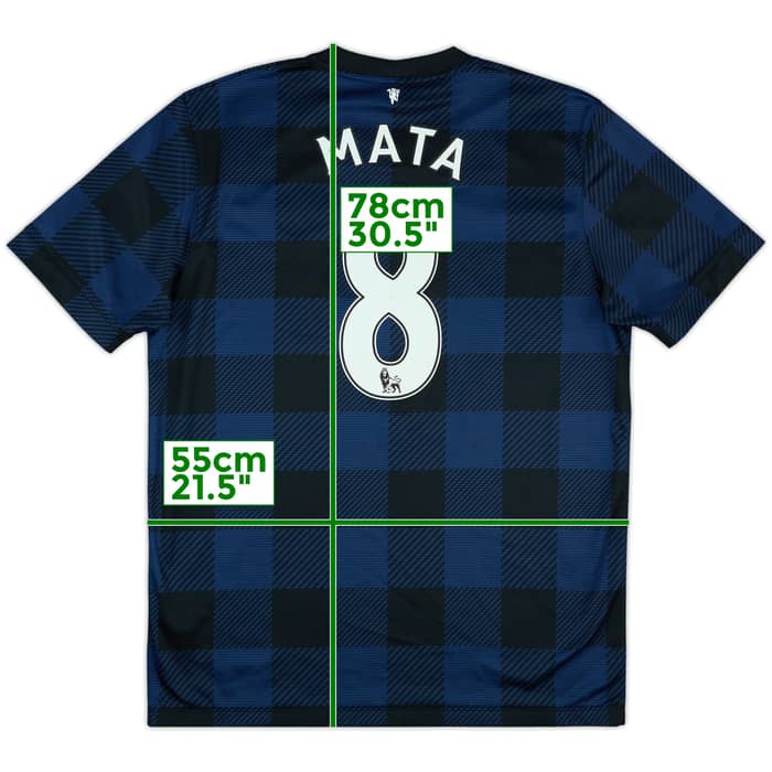 2013-14 Manchester United Away Shirt Mata #8 - 6/10 - (L)