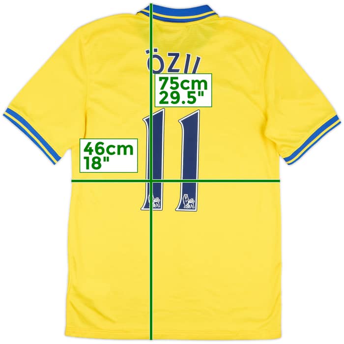 2013-14 Arsenal Away Shirt Ozil #11 - 9/10 - (S)