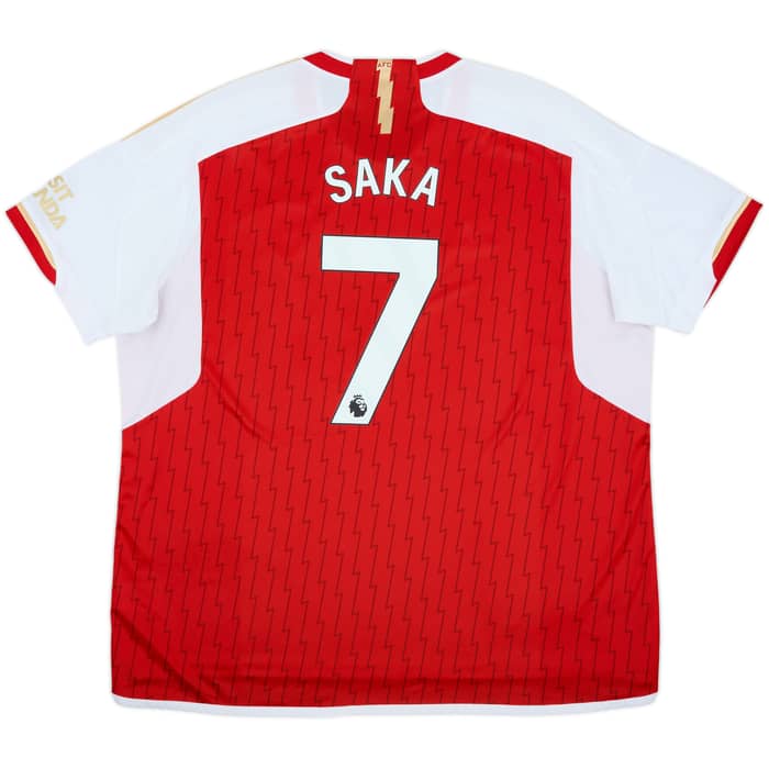 2023-24 Arsenal Home Shirt Saka #7 - 9/10 - (3XL)