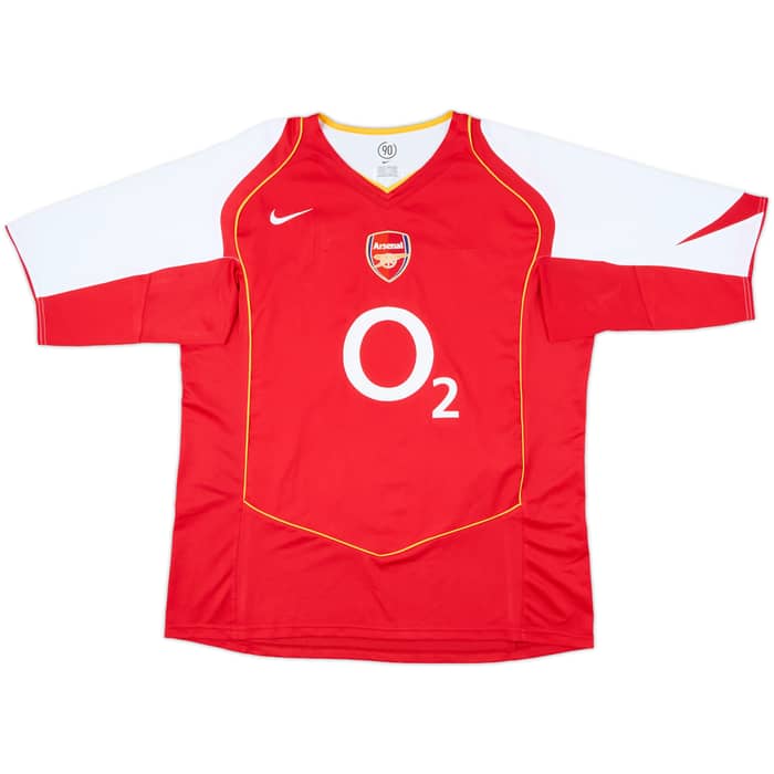 2004-05 Arsenal Home Shirt Henry #14 - 9/10 - (XL)