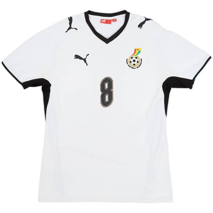 2008-09 Ghana Home Shirt Essien #8 - 8/10 - (S)