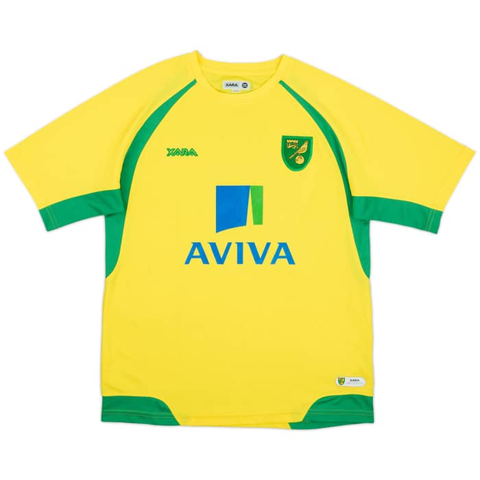 2010-11 Norwich Home Shirt - 9/10 - (M)