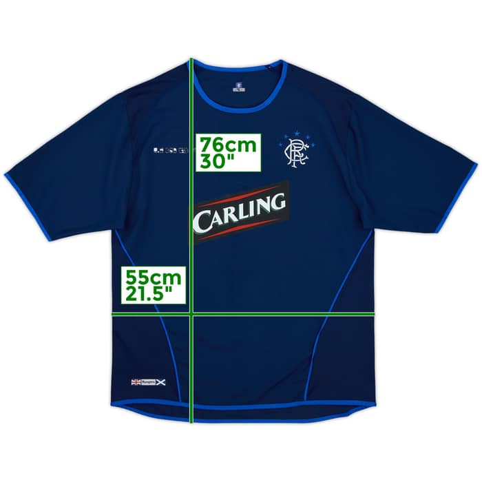 2005-06 Rangers Third Shirt - 4/10 - (L)
