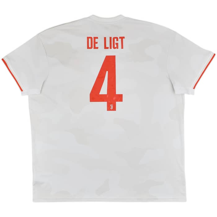 2019-20 Juventus Away Shirt De Ligt #4 - 9/10 - (3XL)