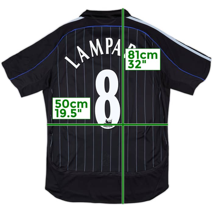 2006-07 Chelsea Third Shirt Lampard #8 - 8/10 - (L)