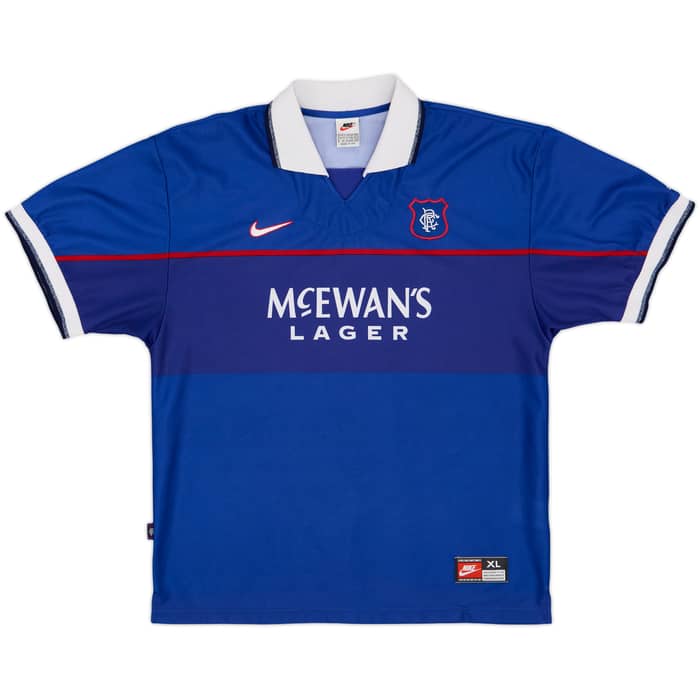 1997-99 Rangers Home Shirt Negri #9 - 9/10 - (XL)