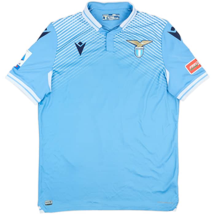 2020-21 Lazio Home Shirt Immobile #17 - 6/10 - (M)
