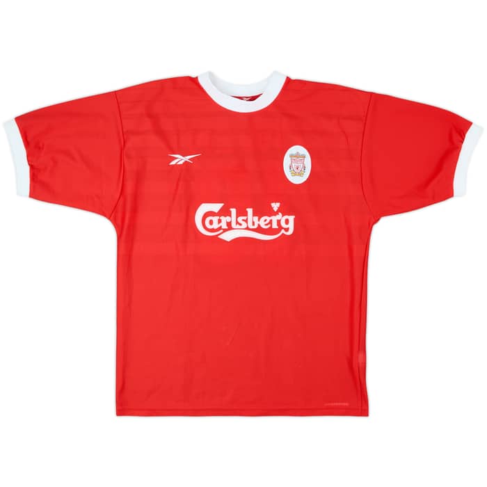 1998-00 Liverpool Home Shirt Owen #10 - 8/10 - (L)