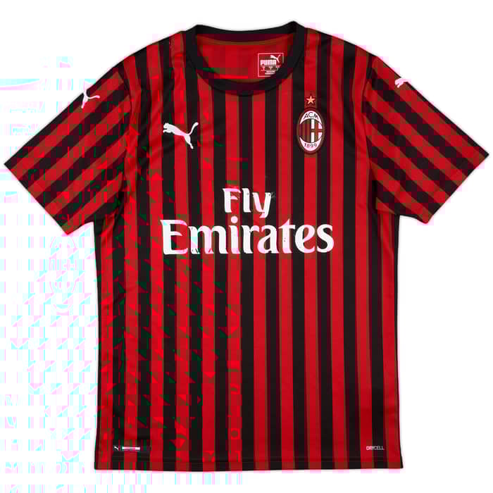 2019-20 AC Milan Home Shirt - 5/10 - (S)