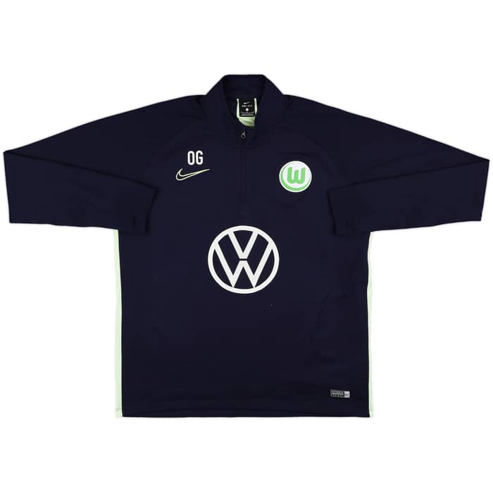 2019-20 Wolfsburg Nike Staff Issue Full Tracksuit 'OG' (Oliver Glasner) - 9/10 - (L)