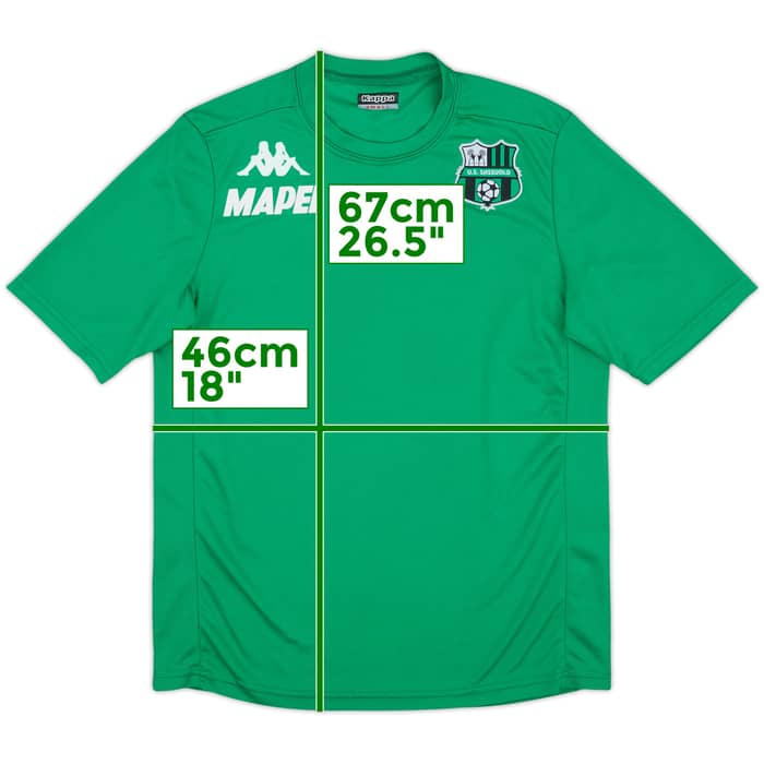 2015-16 Sassuolo Kappa Training Shirt - 8/10 - (S)