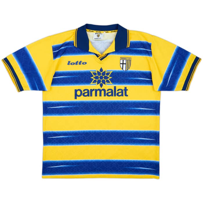 1998-99 Parma Home Shirt #9 - 8/10 - (XL)