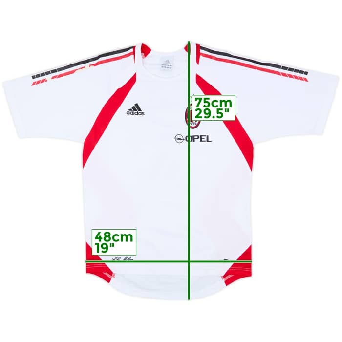 2005-06 AC Milan adidas Training Shirt - 7/10 - (M)