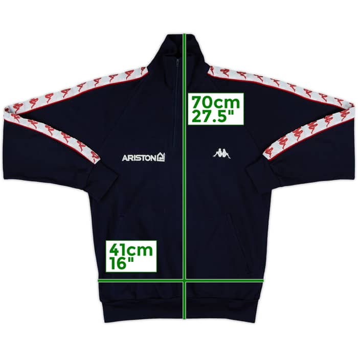 1988-89 Juventus Kappa Track Jacket - 8/10 - (L.Boys)