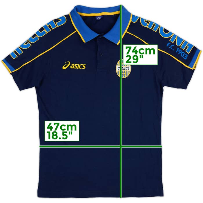2006-07 Hellas Veronas Asics Polo Shirt - 7/10 - (Women's M)