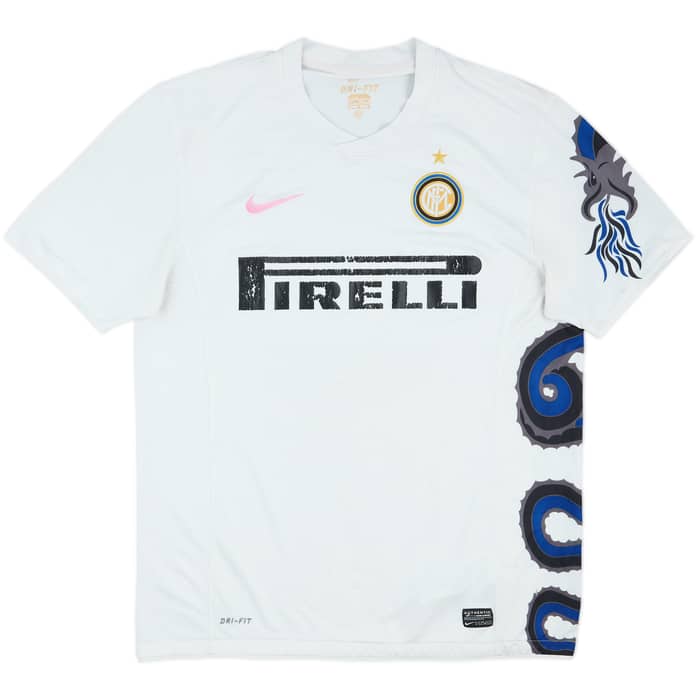 2010-11 Inter Milan Away Shirt - 3/10 - (L)