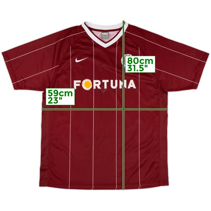 2007-08 Sparta Prague Home Shirt - 4/10 - (L)