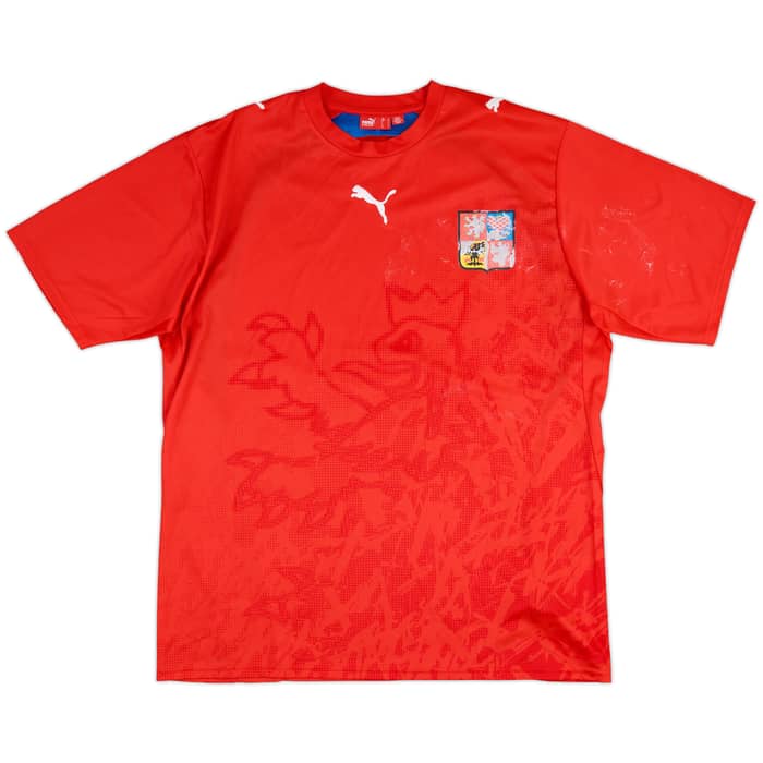 2006-08 Czech Republic Basic Home Shirt - 4/10 - (L)