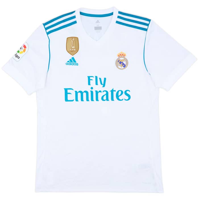 2017-18 Real Madrid Home Shirt Ronaldo #7 - 10/10 - (M)
