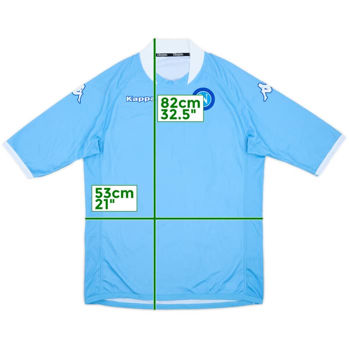2005-06 Napoli Basic Home Shirt - 9/10 - (XXL)