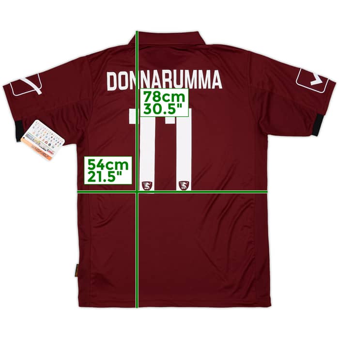 2016-17 Salernitana Home Shirt Donnarumma #11 (L)