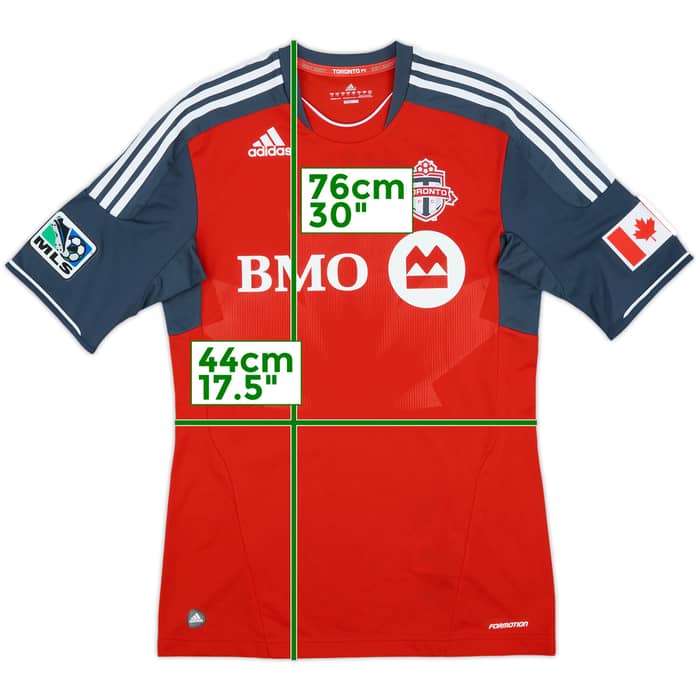 2012 Toronto FC Player Issue Home Shirt - 8/10 - (M)