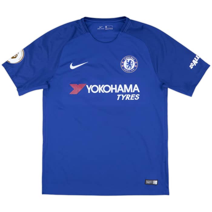 2017-18 Chelsea Home Shirt Giroud #18 - 8/10 - (M)