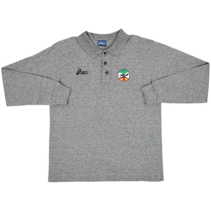 1999-00 Lecce Asics Polo L/S Shirt - 9/10 - (L)
