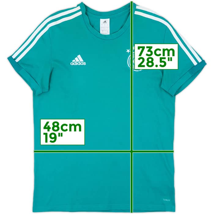 2017-18 Germany adidas Cotton Tee - 9/10 - (L)
